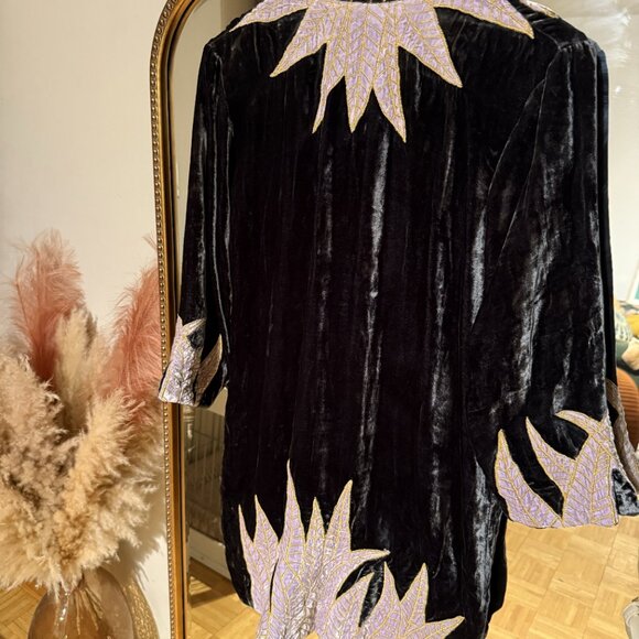 Chasing Unicorns Aquarius Velvet Tunic Dress - Picture 6 of 6